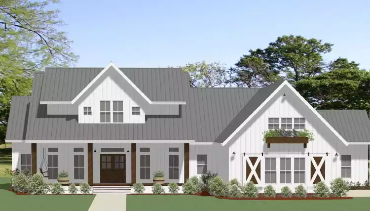 image of southern house plan 7817